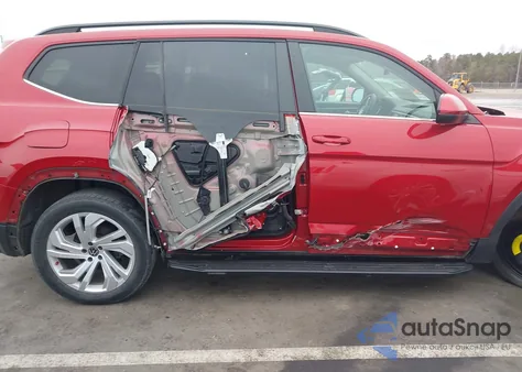 2021 Volkswagen Atlas 3.6L V6 Se W/Technology from USA, damaged, VIN 1V2KR2CA0MC592341